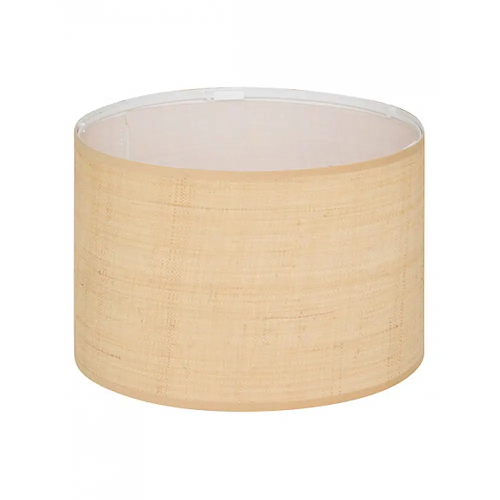 Καπέλο φωτιστικού πτυσ. RAFFIA μπεζ Φ30x20cm