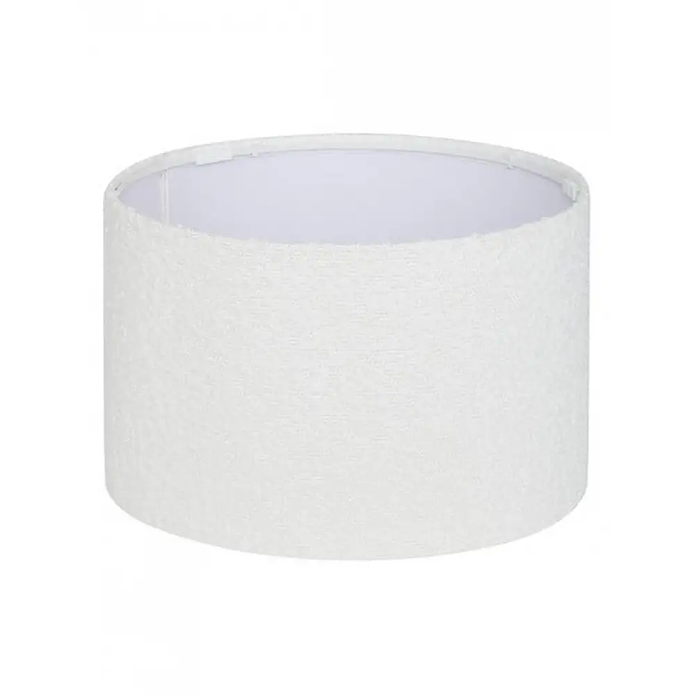 Καπέλο φωτιστικού πτυσ. RAFFIA λευκό Φ30x20cm