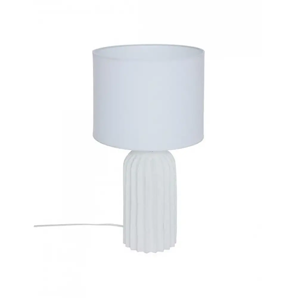 Φωτιστικό επιτραπέζιο λευκό 28x50cm