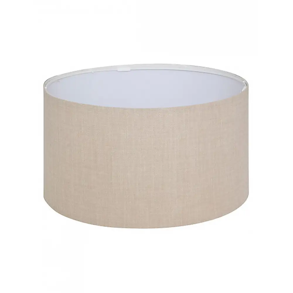 Καπέλο φωτιστικού πτυσ. λινό μπεζ Φ40x23cm