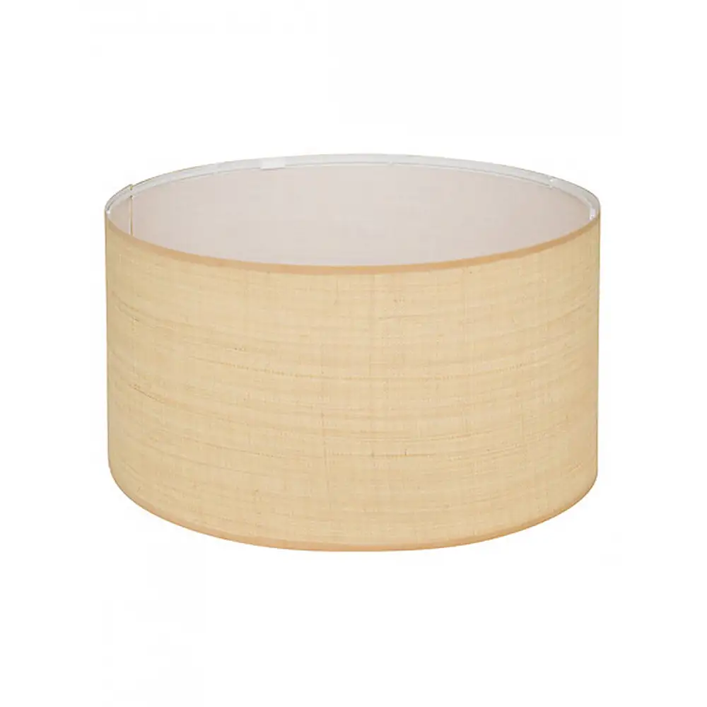 Καπέλο φωτιστικού πτυσ. RAFFIA μπεζ Φ40x23cm