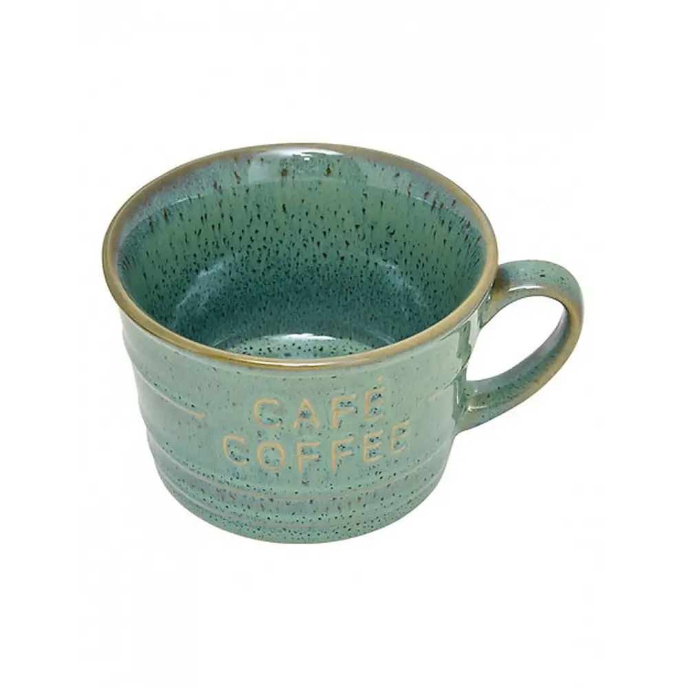 Κούπα  COFFEE  πράσινο 12,2x6,2x10cm