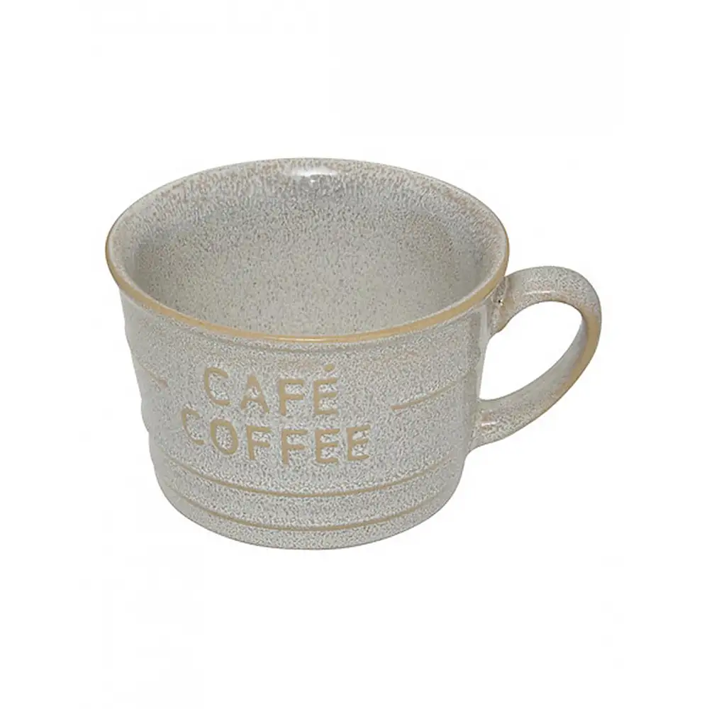 Κούπα Jumbo εκρού  COFFEE  26cl/12,2x6,2x10cm