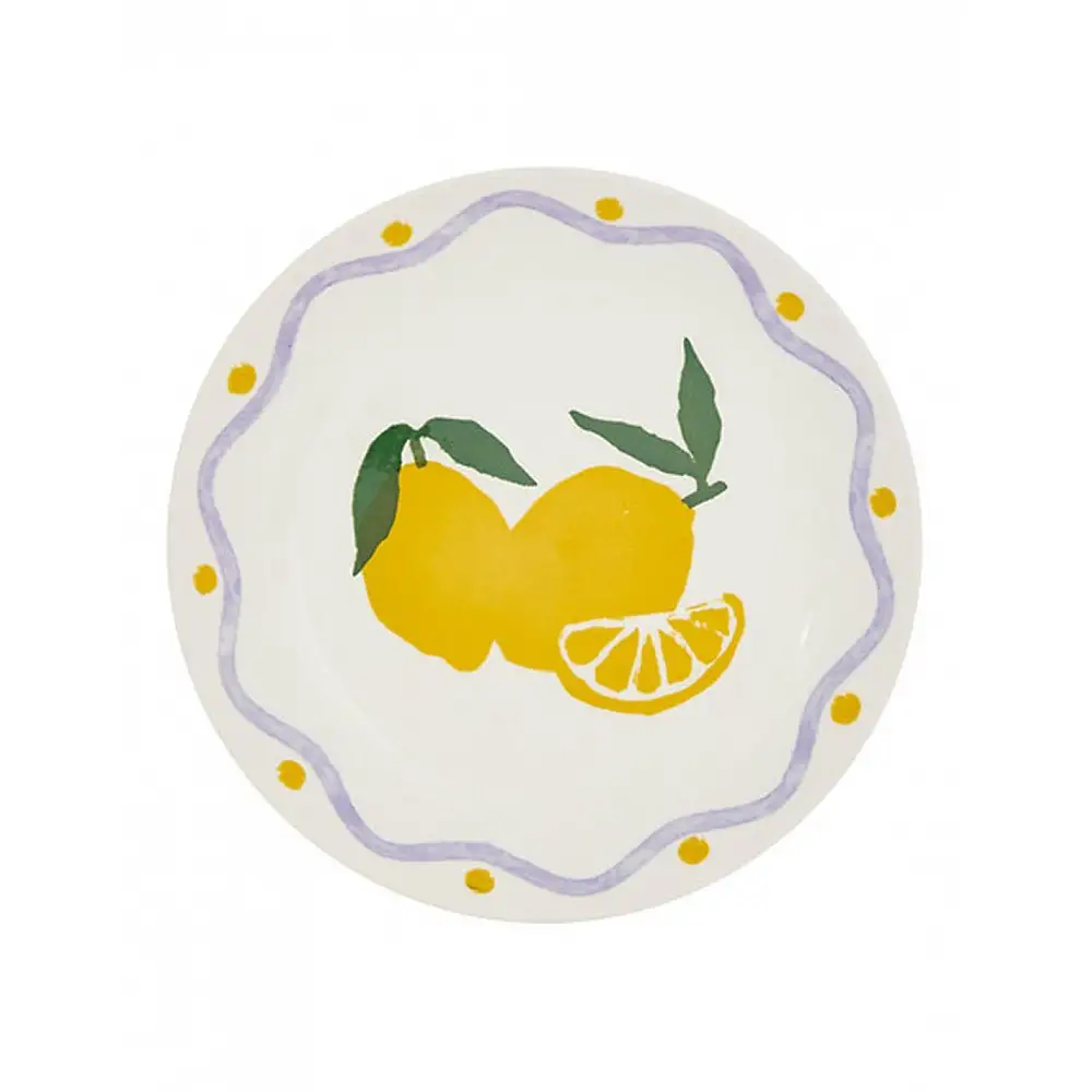 Πιάτο με λεμόνια Φ19cm