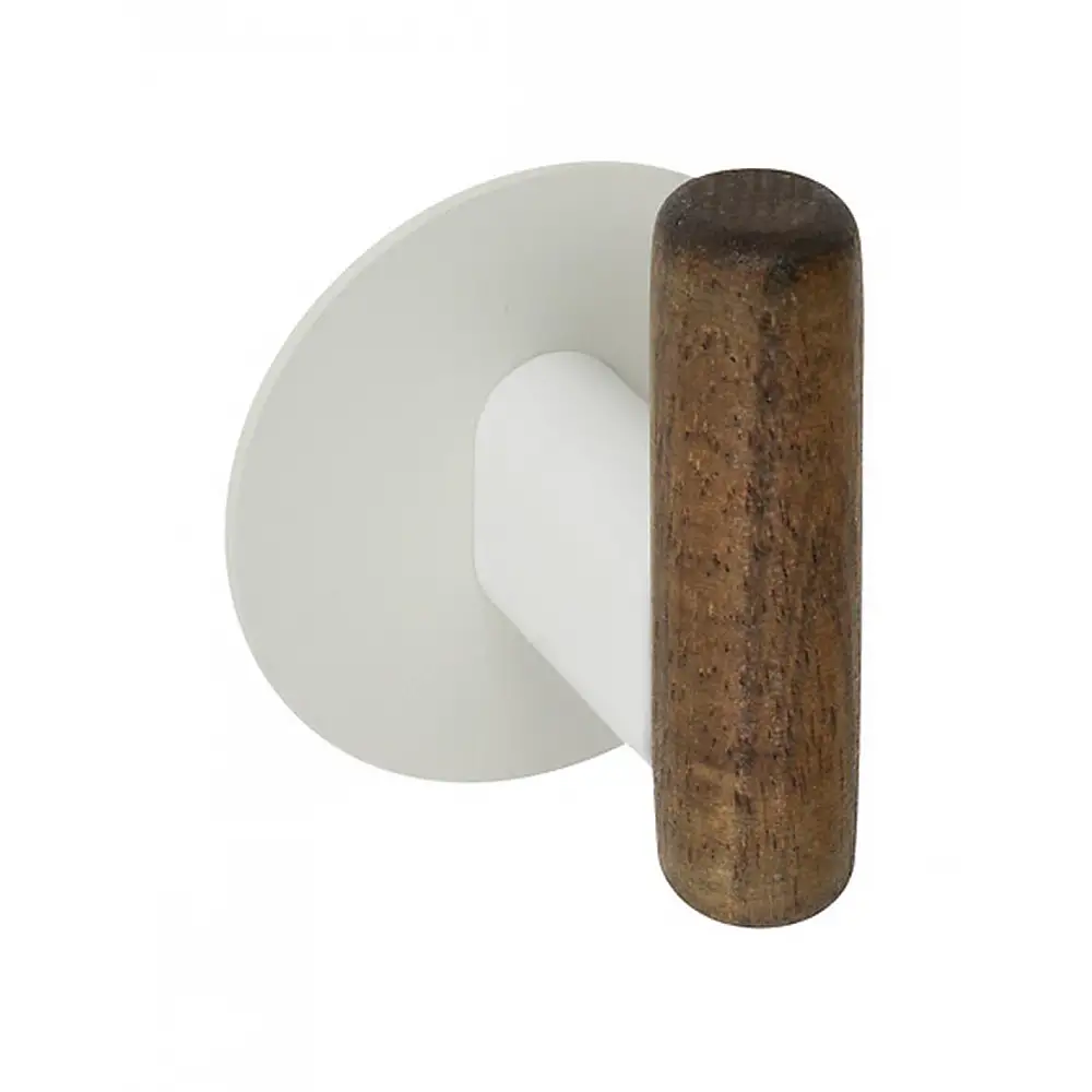 Κρεμάστρα τοίχου εκρού μονή 6,5 x  5,3 x 8,2 cm