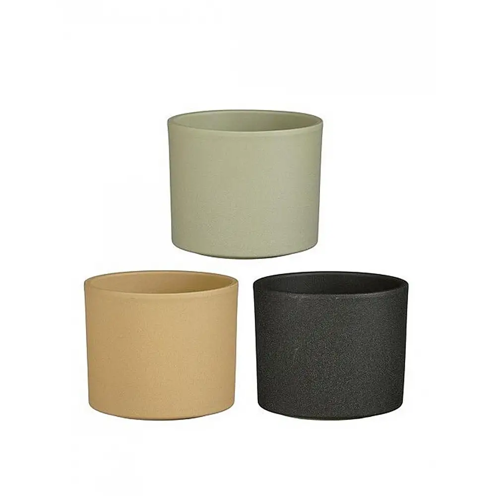 Κασπώ κεραμικό 3χρώματα Φ14Η13,5 cm