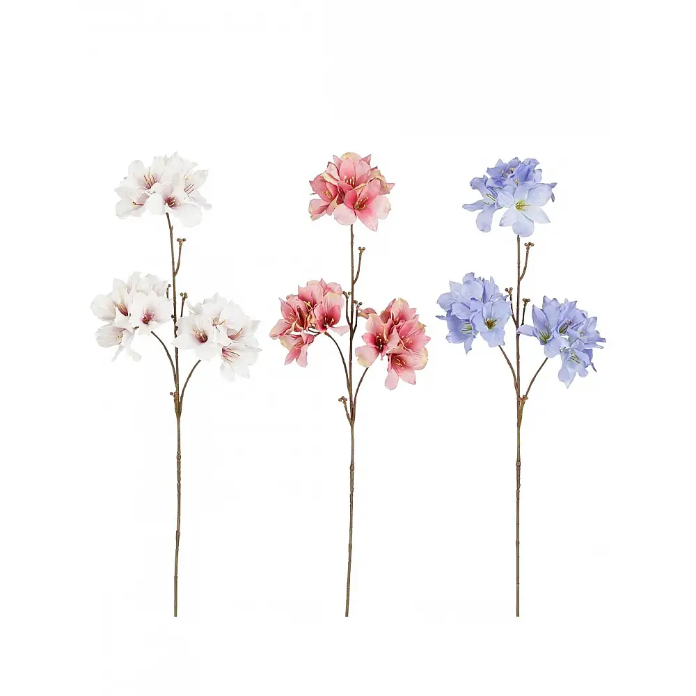 Κλαδί Ιβίσκος 3χρώματα Η77cm