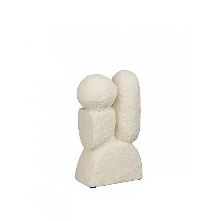 Διακοσμ. φυγούρα λευκή 11,5x7x19 cm