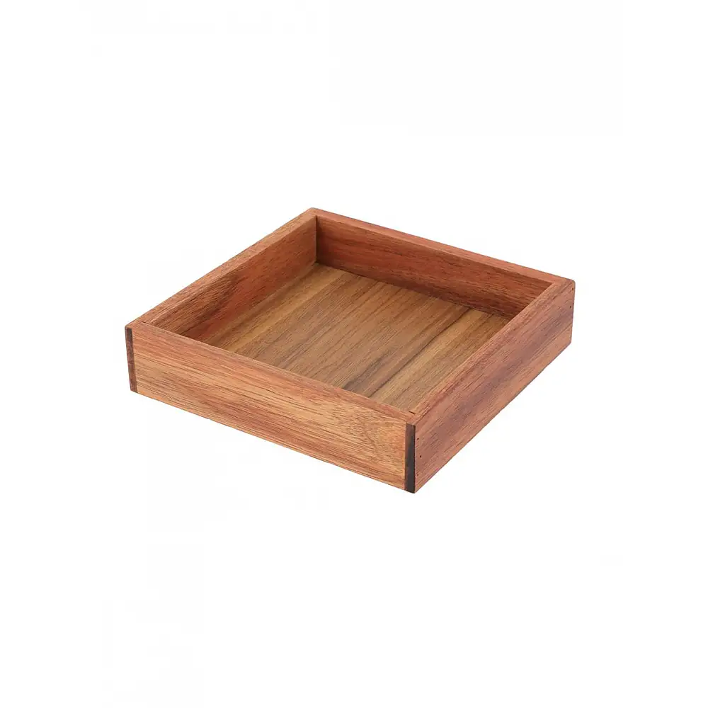 Σαπουνοθήκη acacia τετράγωνη 15,2x15,2x3,5cm