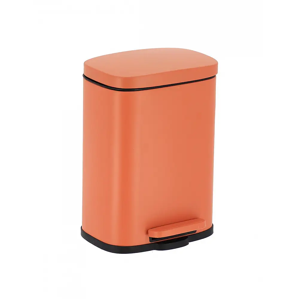 Κάδος απορριμάτων πορτοκαλίαλί soft close 5L/21x18,5x29,5cm