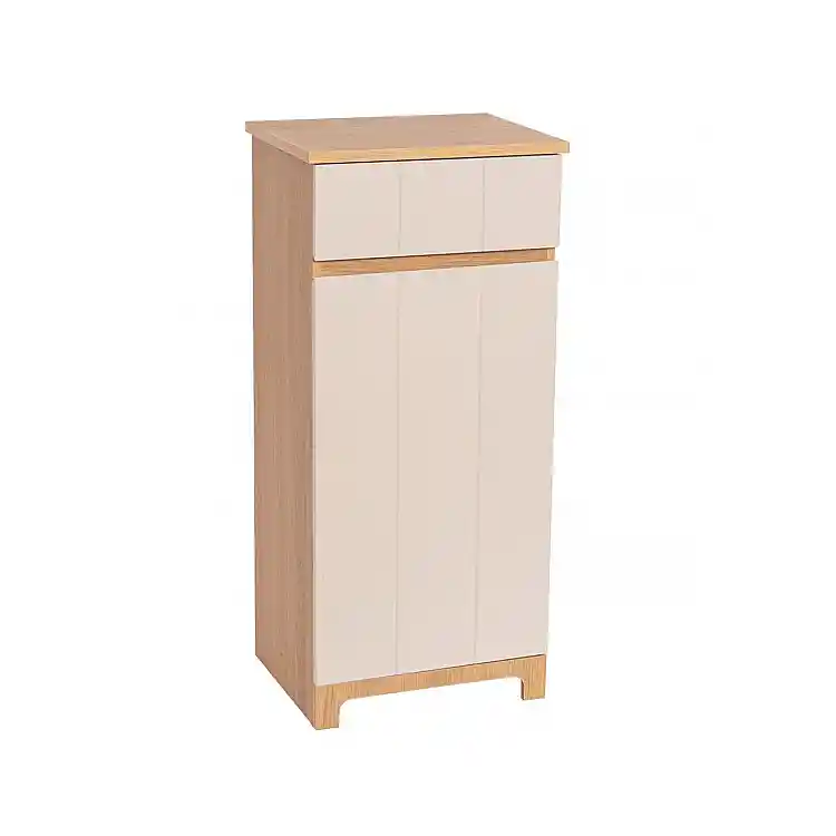 Ντουλάπι με συρτάρι mdf εκρού 38x30x83cm