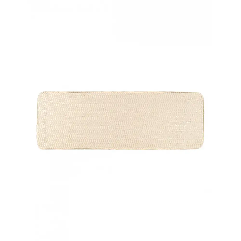 Πατάκι τουαλέτας  WAVE EFFECT  μπεζ 120x40cm