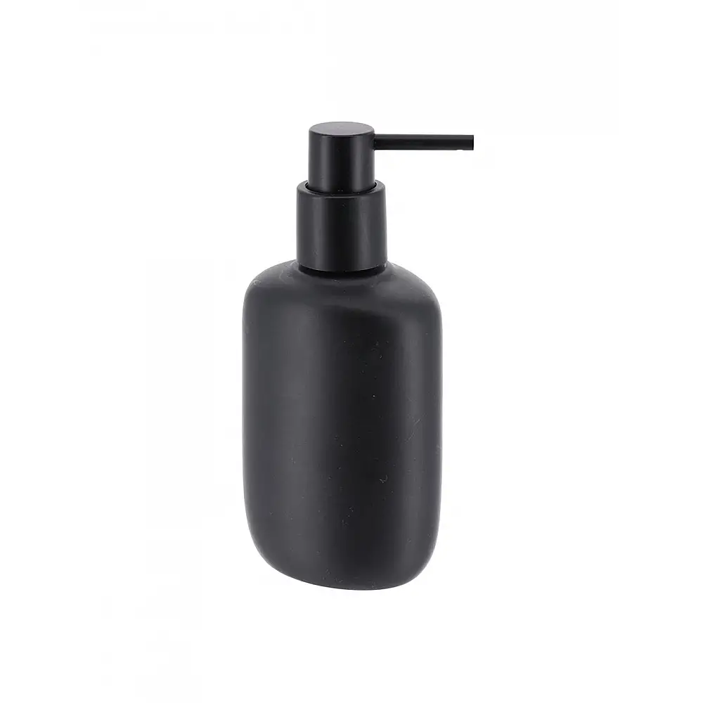 Dispenser μαύρο polyresin 240ml/8x6x17cm