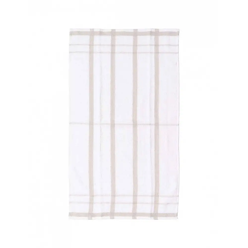 Σετ πετσέτες κουζίνας 2 τεμ 35x61 ανάγλυφο καφέ