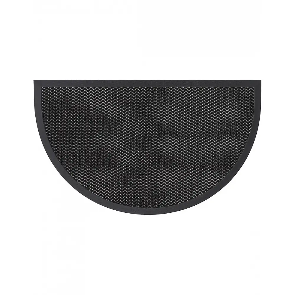 Ποδόμακτρο ημικύκλιο pvc  γκρι 43x76