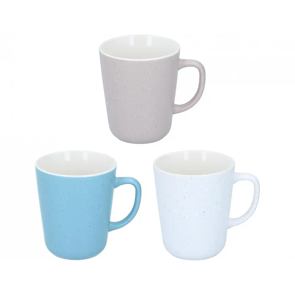 Κούπα κεραμική 3χρώματα/ 320ml/10,2 x 8,5 x 10cm