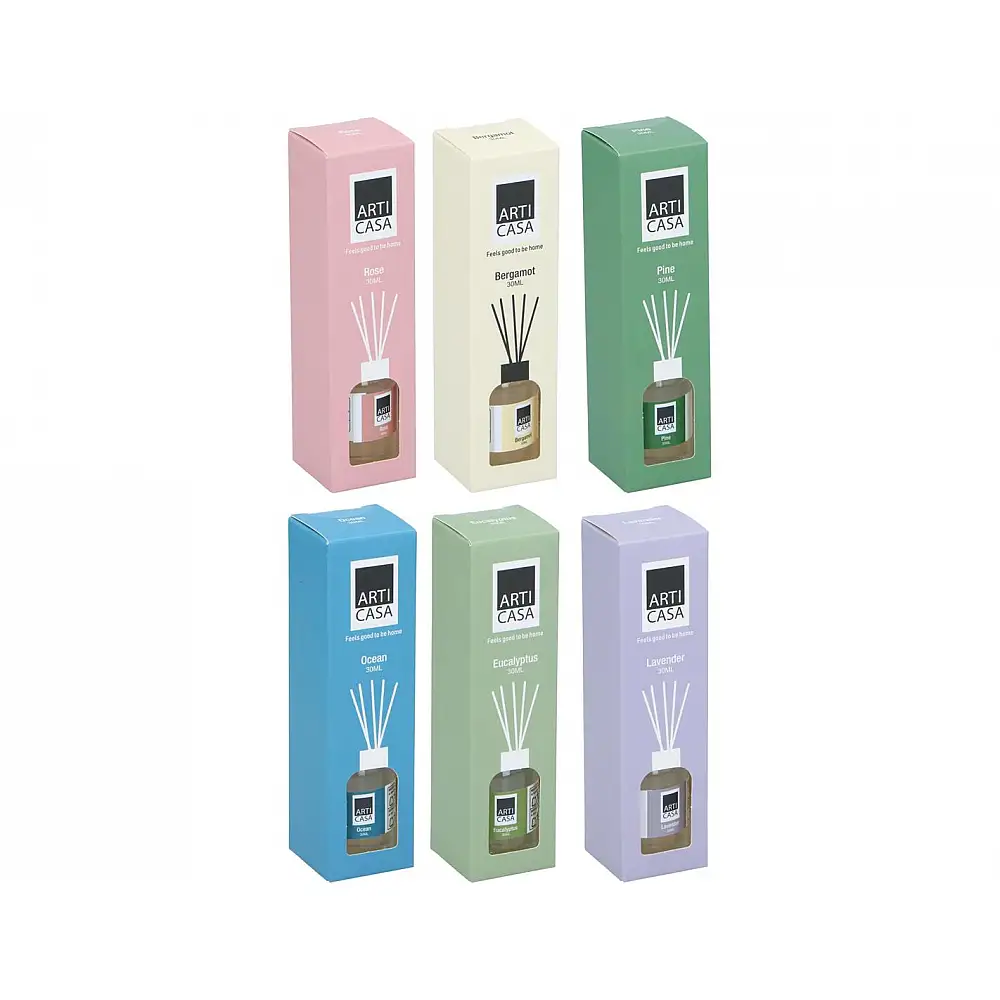 Diffuser 6αρώματα 30ml/3,8x14,2cm