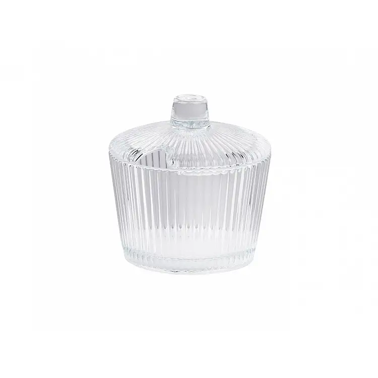 Ζαχαριέρα γυάλινη διάφανη 200ml/8,5x9,1cm