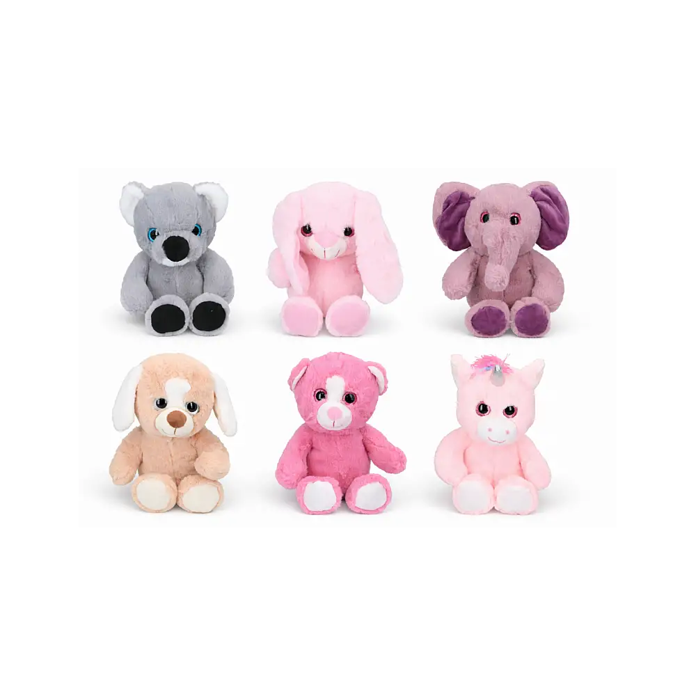 Ζωάκια λούτρινα 6σχέδια 19,5 x 12 x 34cm