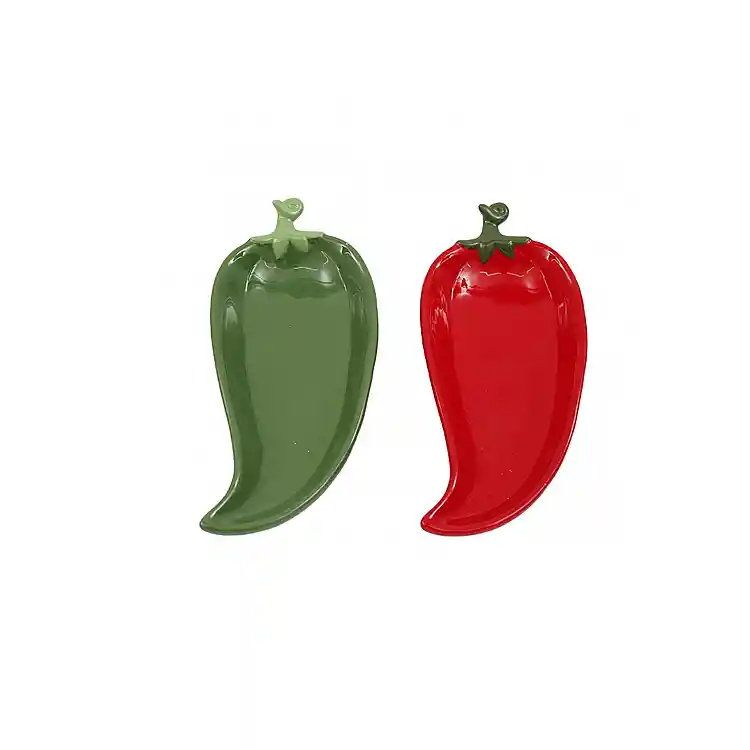 Πιατέλα  CHILLI  2χρώματα 28x12,8cm