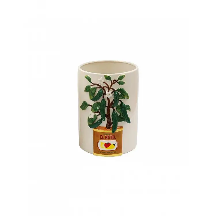 Βάζο κεραμικό  Chilli plant  22,5x28cm