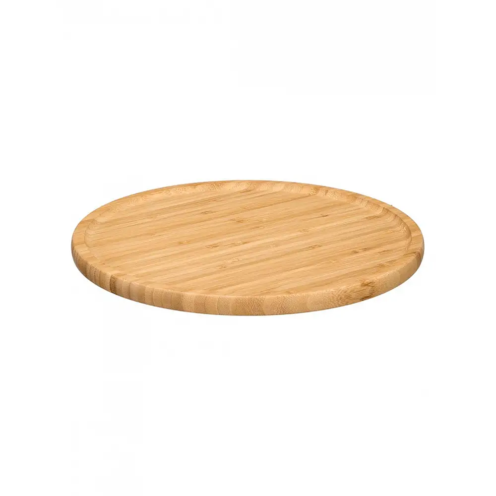 Πιάτο στρογγυλό bamboo φυσικό Φ30cm