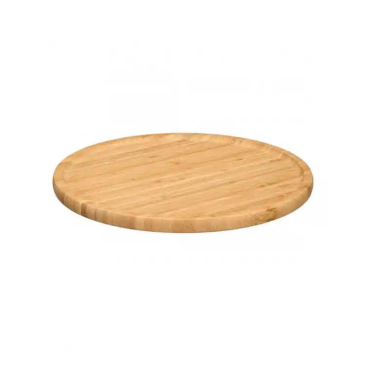 Πιάτο στρογγυλό bamboo φυσικό Φ30cm