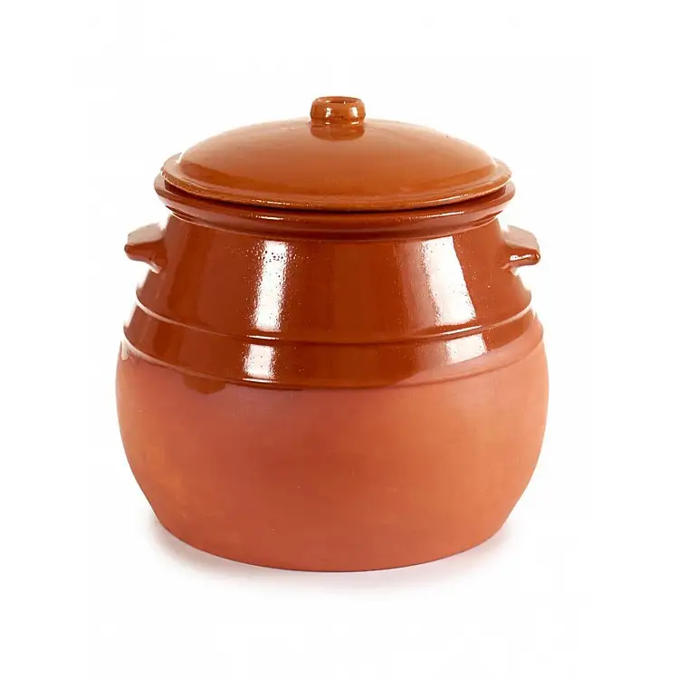 Κατσαρόλα Πυρίμαχη κεραμική trracotta 8L/27x30cm