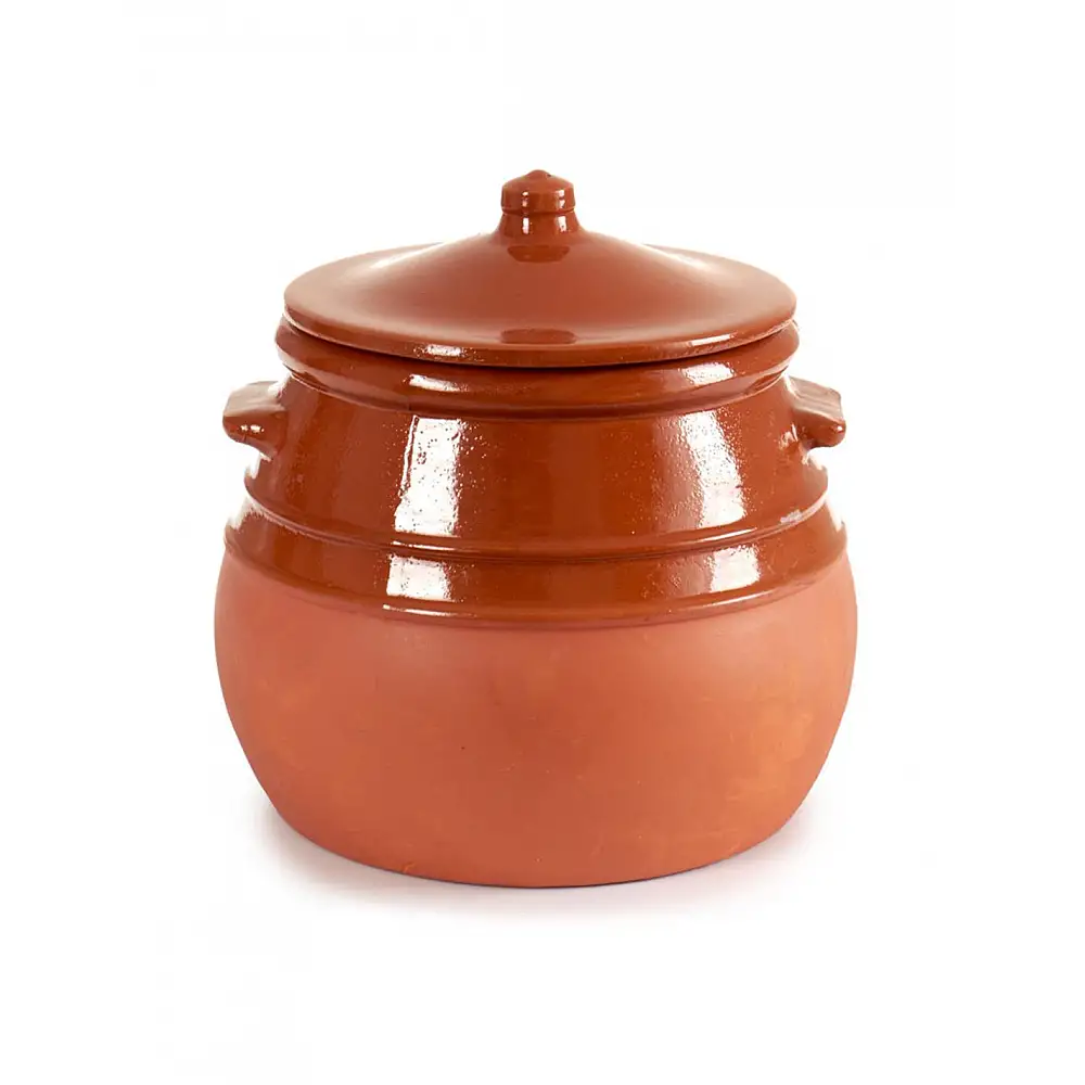 Κατσαρόλα Πυρίμαχη κεραμική trracotta 3,5L/23x23cm