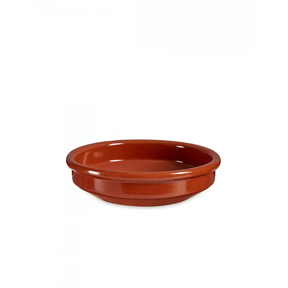 Ταψάκι Πυρίμαχο Κεραμικό  terracotta Φ16,5x4cm