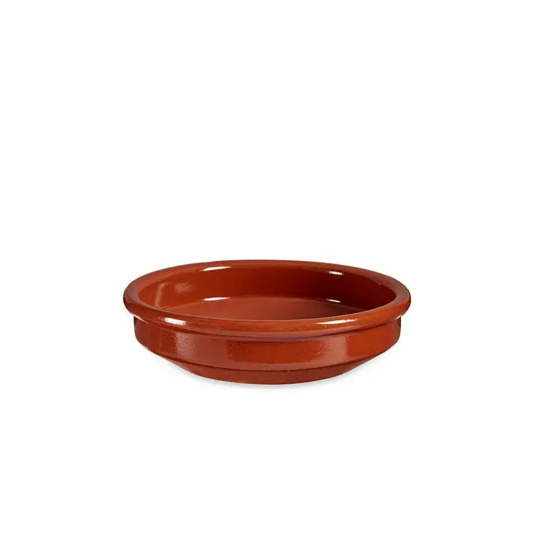 Ταψάκι Πυρίμαχο Κεραμικό  terracotta Φ16,5x4cm