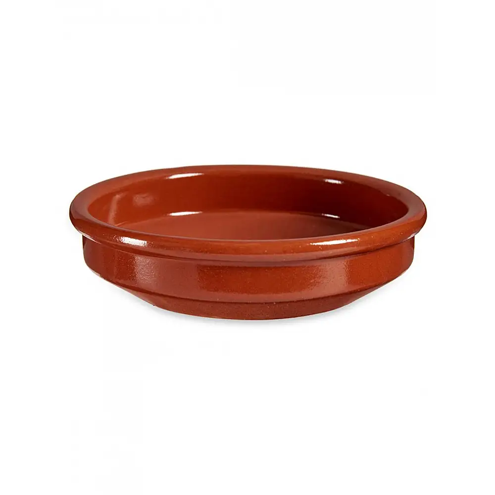 Ταψάκι Πυρίμαχο Κεραμικό  terracotta Φ15x3,5cm