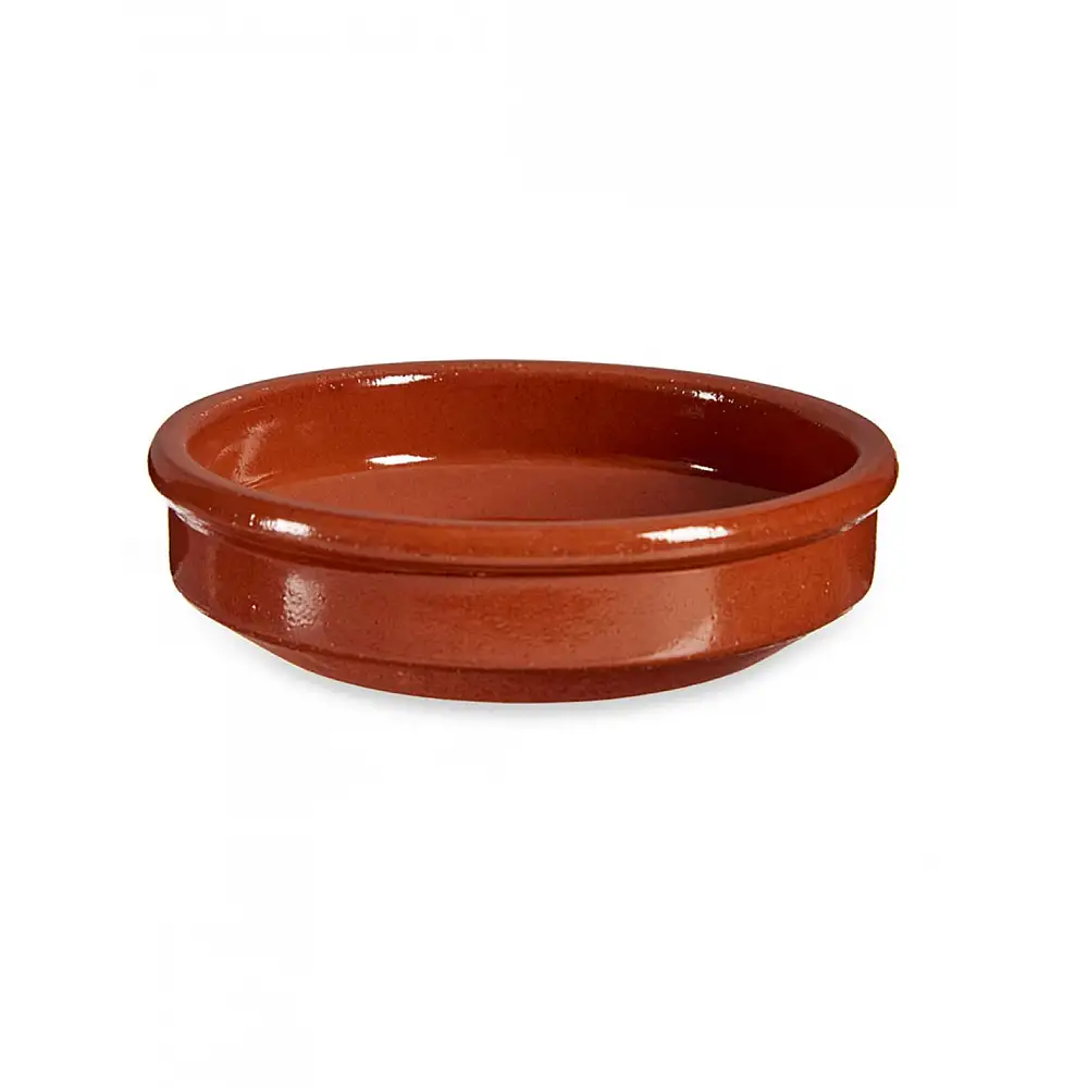 Ταψάκι Πυρίμαχο Κεραμικό  terracotta Φ12x3cm