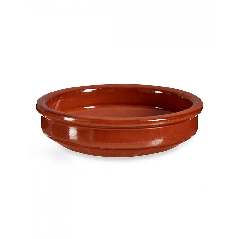 Ταψάκι Πυρίμαχο Κεραμικό  terracotta Φ10x2,5cm