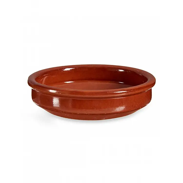 Ταψάκι Πυρίμαχο Κεραμικό  terracotta Φ10x2,5cm