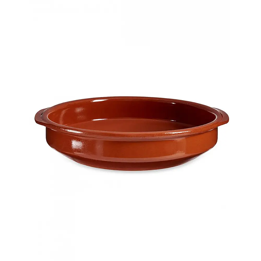 Ταψί Πυρίμαχο Κεραμικό  terracotta Φ36x7cm