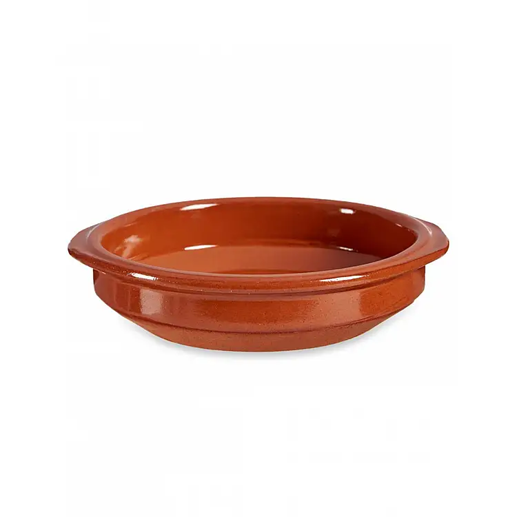 Ταψάκι Πυρίμαχο Κεραμικό  terracotta Φ16x4cm