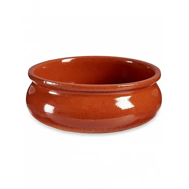 Σκεύος Πυρίμαχο Κεραμικό  terracotta Φ15cm