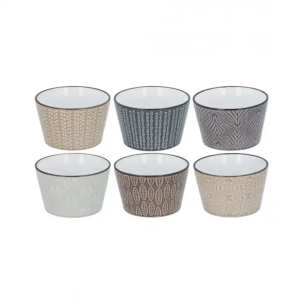 Μπώλ κεραμικο 6χρώματα 520ml/13 x 8,3 cm