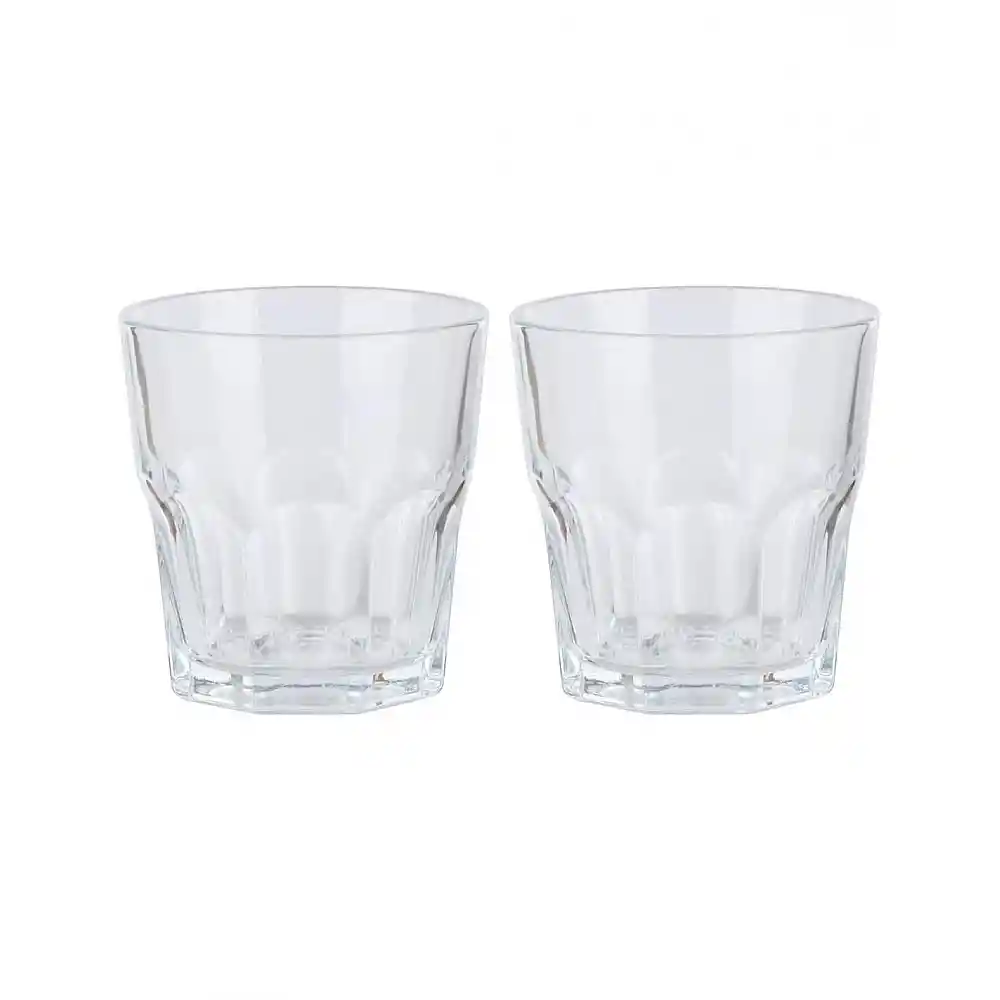 Ποτήρι γυάλινο 250ml/set 2pcs