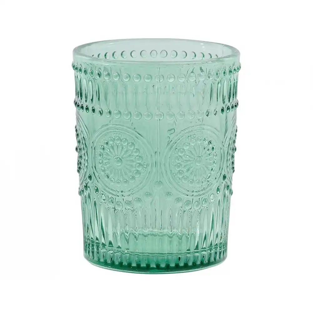 Ποτήρι νερού πράσινο s/4 κλασικό 240ml/7,8x10cm