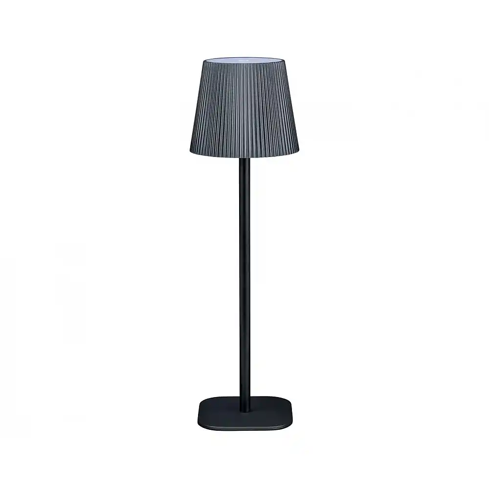 Λάμπα LED μαύρη μεταλλική