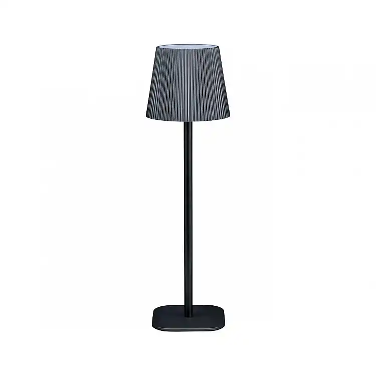 Λάμπα LED μαύρη μεταλλική
