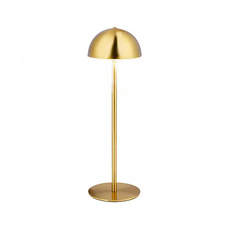 Λάμπα LED χρυσή μεταλλική 10x10x31,5cm