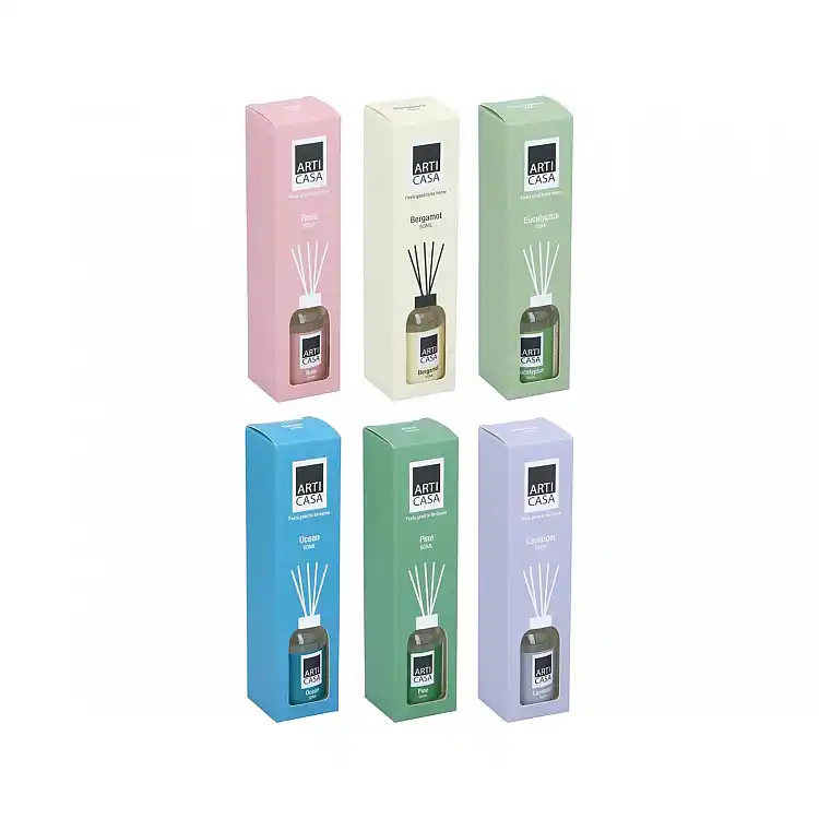 Diffuser 6αρώματα 50ml/2,5x2,5x18,2 cm