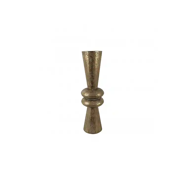 Βάζο μεταλλικό χρυσό σκούρο 28,5x99,5cm