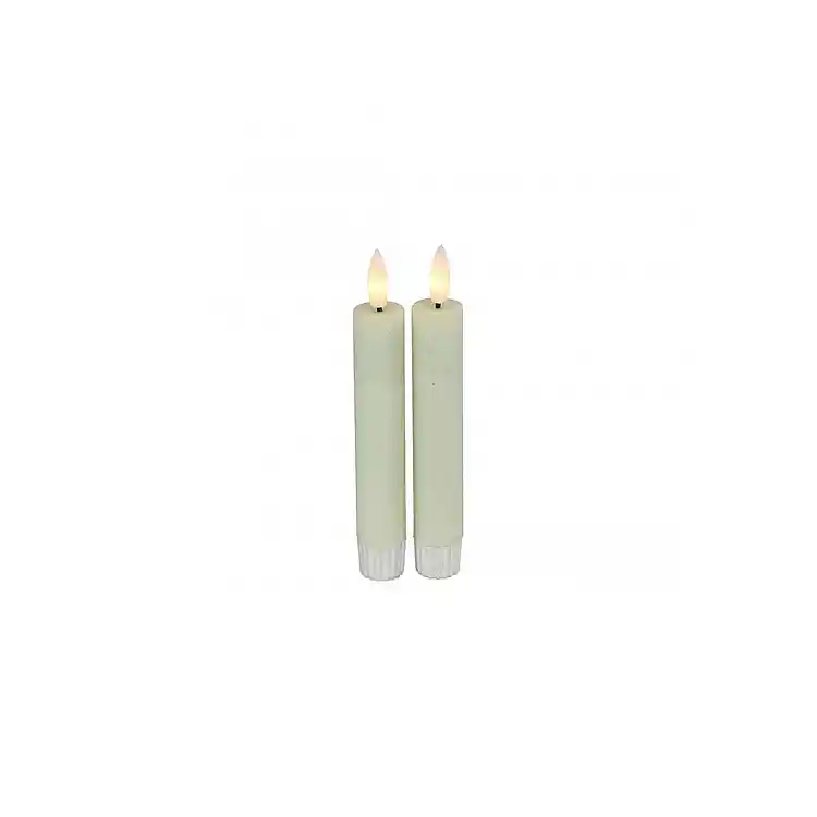 Κερί κηροπηγίου LED/Remote Ctr/Timer 2,2x15 μπεζ σ/2