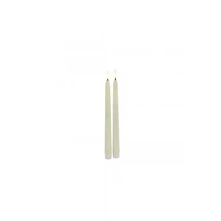 Κερί κηροπηγίου LED/Remote Ctr/Timer 2,2x28 λευκό σ/2