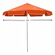 Ομπρέλα μεταλλική επαγγελματική σε πορτοκαλί χρώμα Ø2m | 01.02.0531