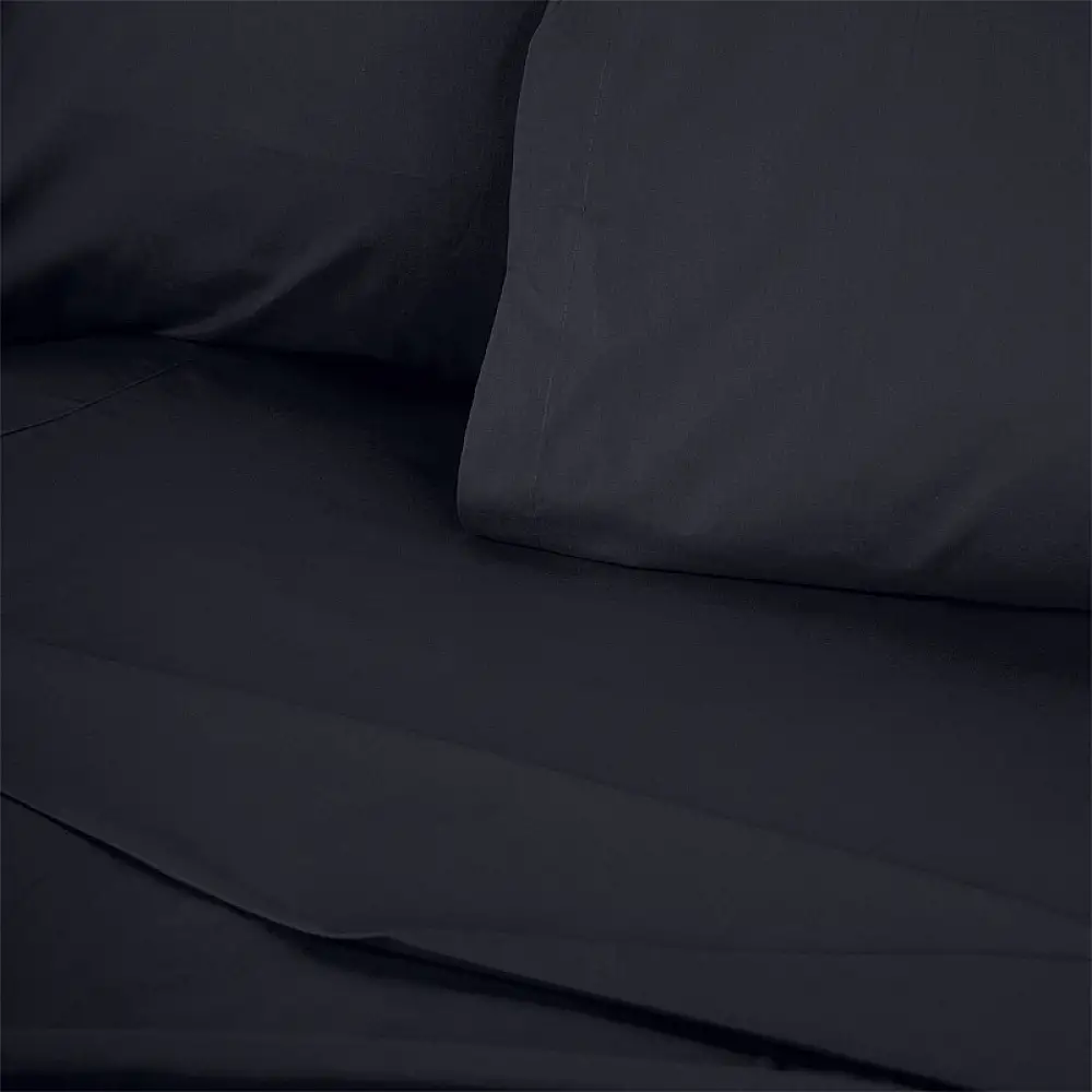 Σεντόνι Tonne Cotton Box Μονό (180x240) χρώμα μαύρο | 815TNE02120